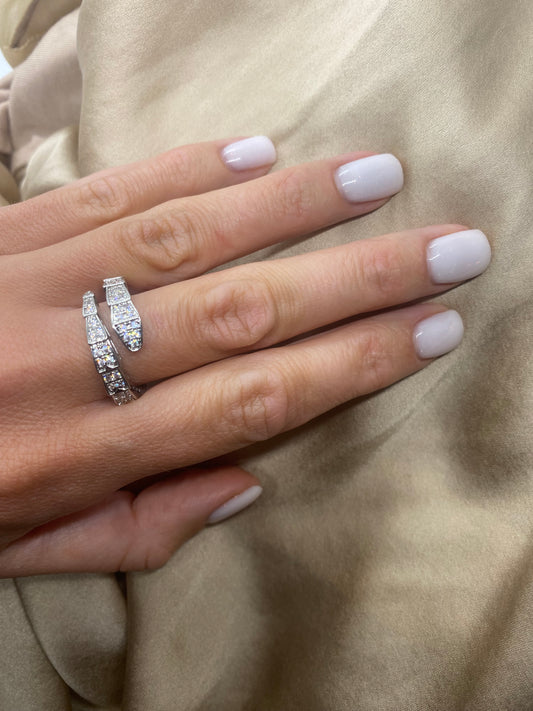 Ring „La Serpe“ aus Edehlestahl