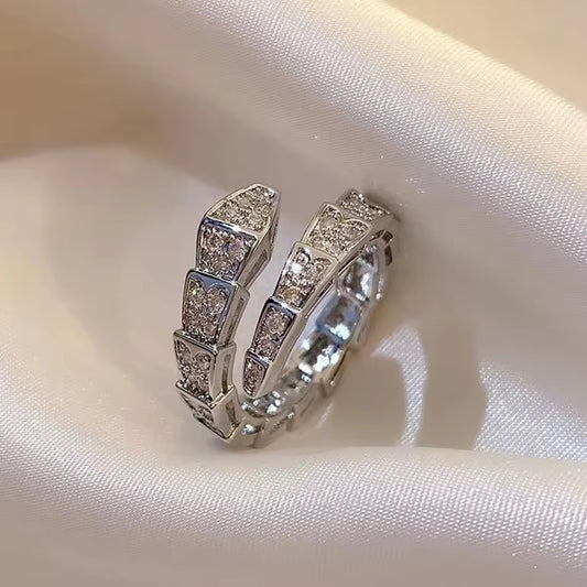 Ring „La Serpe“ aus Edehlestahl