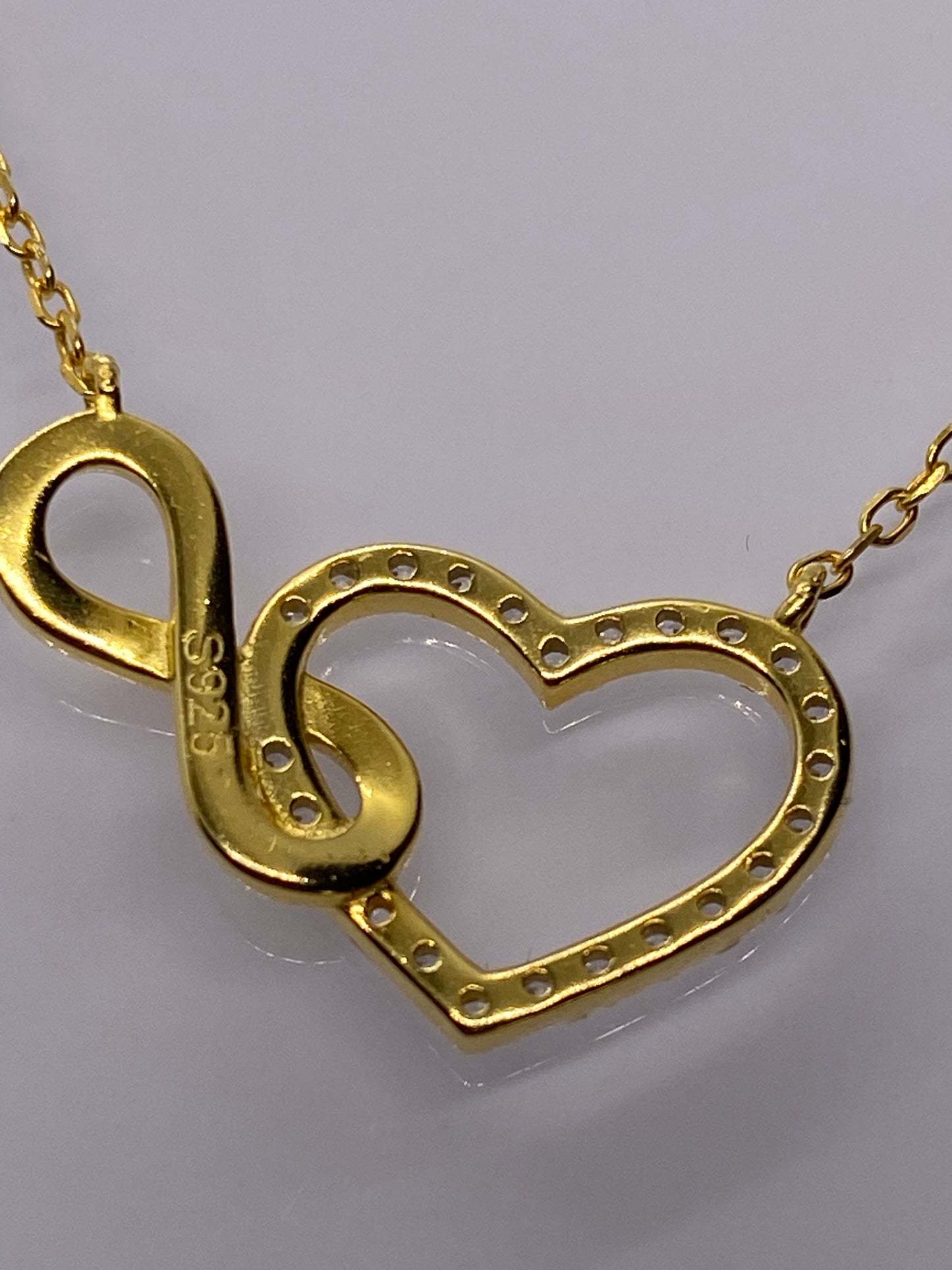 Kette „Herz & Unendlichkeit“ aus 925 Silber